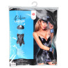 S-Line Costume de Policière sexy Police S/M Noir